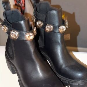 Madden Girl Honeyy Chelsea Boot with Jewels